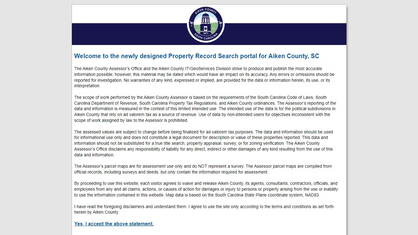 Aiken County South Carolina - Schneider Geospatial